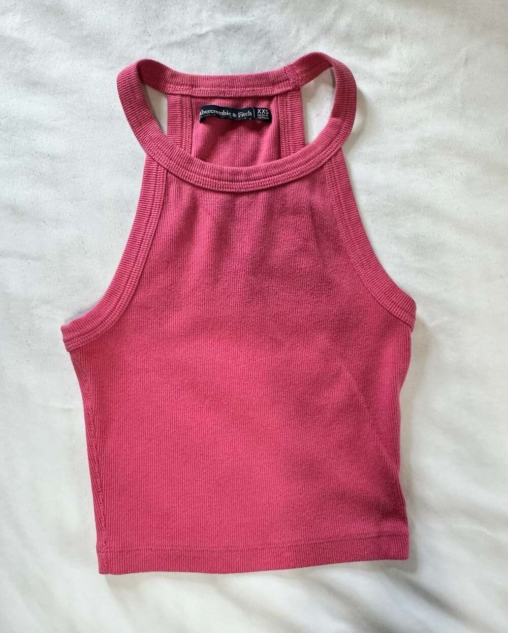 Abercrombie & Fitch Ribbed Halter Tank Top Size XXS